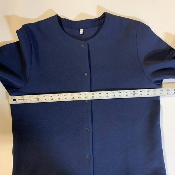 Muji Women's Recyclable Fleece Button Up Long Sleeve Cardigan Size XXL - Picture 10 of 12